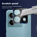 For Xiaomi Redmi Note 13 Pro 5G Case 3PCS 3D Curved Camera Lens Protector Tempered Glass Cap Redmy Note13 Pro 4G Not 13 Pro+ 5G. 