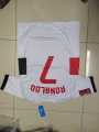 RONALDO PURTGAL AWAY SHIRT  WHITE FOR ADULT. 