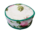 Roti Chapati Bag | Round Shape Roti Cover with Zip | Multi Color. 