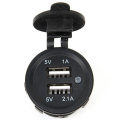 2X 12V Dual USB Car Cigarette Lighter Socket Splitter Charger Plug Adapter Power. 