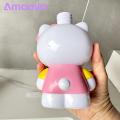 Cartoon Soap Dispenser Adorable Cartoon Cat Soap Dispenser 500ml Refillable Pump Bottle for Shower Gel Shampoo Storage Cute Bathroom Accessory for 500ml Cat Standing Shampoo Dispenser. 