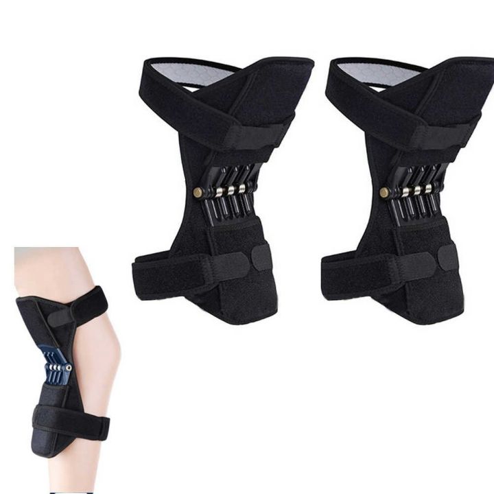 POWERKNEE JOINT SUPPORT SPRING KNEE BRACE - SPRING LOADED KNEE BRACE