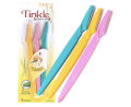 Pack of 3 Tinkle Eyebrow Razor, Facial Hair Remover Eyebrow Trimmer, Sharp Mini Makeup Shaper, Tickle Razor. 