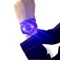 led Flash Luminous Watch Personality trends students lovers jellies woman men's watches 7 color light WristWatch. 