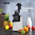 Slow Masticating Juicer Machine Cold Press Whole Fruit & Veg Extractor. 