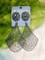 Premium Quality Elegant Antique Metallic Stylish Earrings – Stylish & Lightweight Fashion Jewelry. 