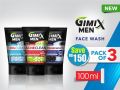 Gimix Men Face Wash (Pack Of 3) 100ml. 