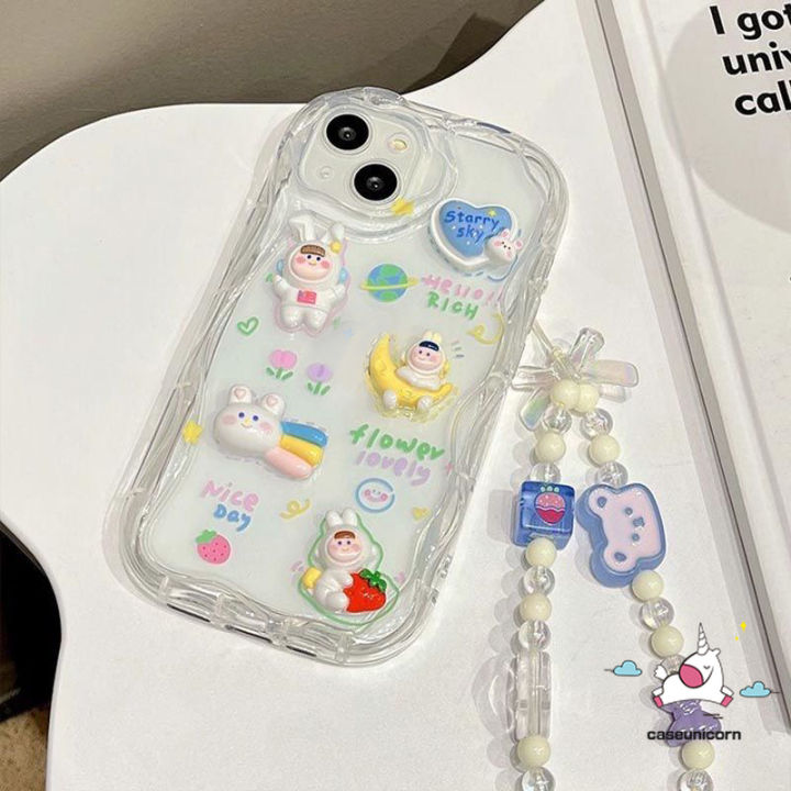 Dongzhu%20Cute%20Duck%203D%20Doll%20Case%20Compatible%20for%20IPhone%2014%20XR%20X%2011%207Plus%2013%2012%20Pro%20Max%206%207%206s%208%20Plus%20XS%20Max%20SE%203D%20Wavy%20Curved%20Edge%20Cute%20Steric%20Bear%20Rabbit%20Cover%20With%20Little%20Bear%20Bow%20Lanyard%20-%20Image%205