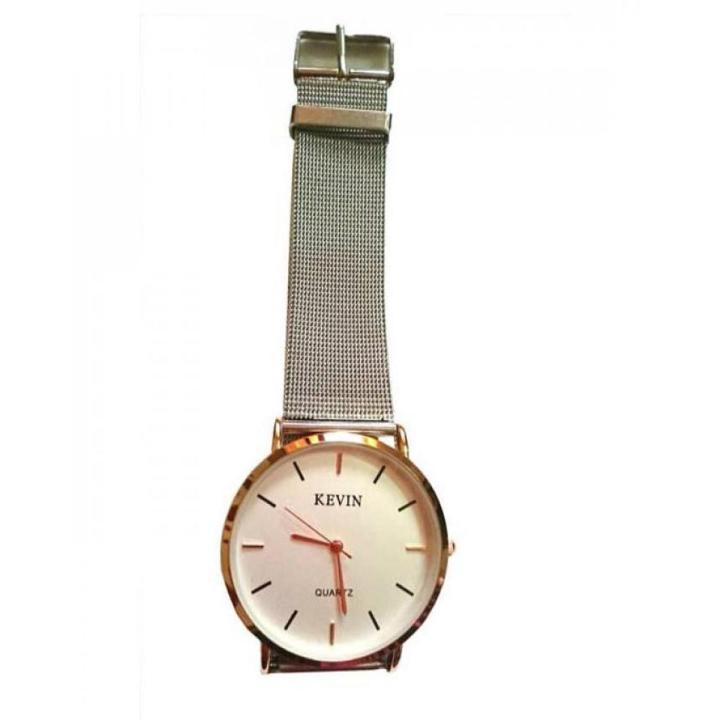 Kevin Rose Gold Dial for Women Stainless Steel Casual Watch