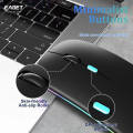 EAGET Wireless Bluetooth Mouse, Dual Mode Connectivity (Bluetooth 5.0 & 2.4G USB) Computer Mouse, Sleek, Portable, Compact Design. 