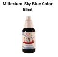 Millennium Sky Blue Color (55 ml) – Edible Gel/Paste Color for Cakes & Desserts. 
