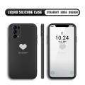BILI for OPPO Reno5 4G / Reno 5 5G Back Cover Be Loved Multicolor Liquid Silicone Phone Case Soft Square Lens Protection Phone Cases. 