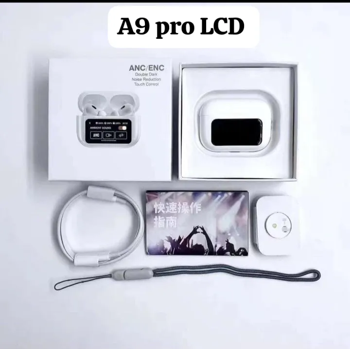 A9%20Pro%20ANC%20/%20ENC%20Wireless%20Earbuds%20Bluetooth%205.3%20AirPods%20with%20LCD%20Display,%20Touch%20Screen%20Case,%20Noise%20Cancelling,%20Smart%20Touch%20Control,%20In%20Ear%20Headphones%20-%20Image%203