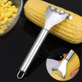 Corn Cob Remover Tool Stainless Steel Y Shaped Peeler Multifunctional Kitchen Corn Planer Cob Cutter Kernels. 