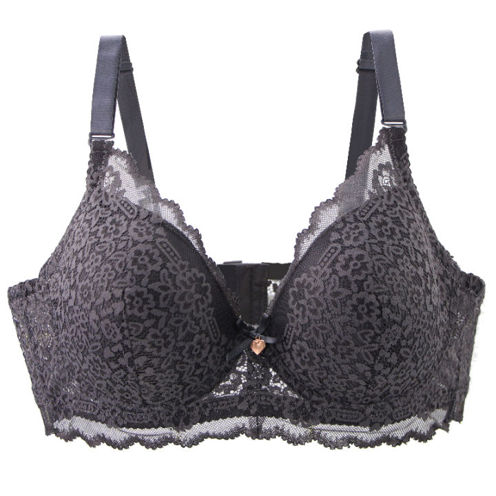 2022 New Bras 36/80 38/85 40/90 42/95 Cd Cup Pink White Beige Grey Maroon Black Underwear Plus Size Lingerie