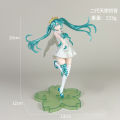 Hatsune Miku Handmade Cartoon First Second Generation Angel Long Hair Princess Beauty Model Ornaments. 