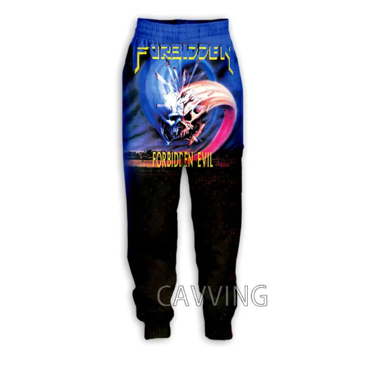 New fashion 3D print forbidden-rock casual pant sport sweatpants straight pants jogging pants trousers for women/men