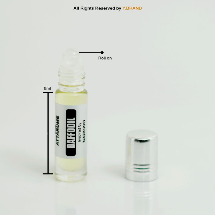 Y.BRAND Attarume l Daffodil l Concentrated perfume Oil-YAM-1026