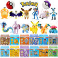 Killer Bzzo New 12 styles Anime Pokemon Ball deformable model Pikachu Charizard Action Figure PokeBall Toy For Children's Birthday Gifts. 