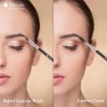 DUcare Eyebrow Brush Eyelash Comb makeup brushes Dual Ended Angled brush Spoolie brush 2 in 1 Lash eyebrow brush set makeup tool. 