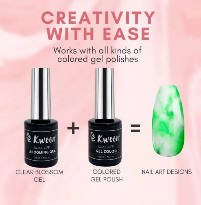 KWEEN%20Clear%20Blooming%20Gel%20Nail%20Polish%20Nail%20Painting%20Blooming%20Gel%20Polish%20Flower%20Marble%20Effect%20Nail%20Art%20Soak%20Off%20UV%20Gel%20Manicure%20-%20Image%204