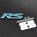 【Daily Necessities For Anyone Store】(NEW)Metal RS Logo Emblem Front Sticker For Etc. 