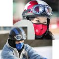 Motorcycle Half Face Mask Winter Wear for Motorcycles, Bicycle, Skiing, Running, Mountain Climbing, Pack of 1 Anti Dust Pollution Motorcycle Face Mouth Mask Ski Masks Neck Warm Winter Cold Weather Half Face Mask. 