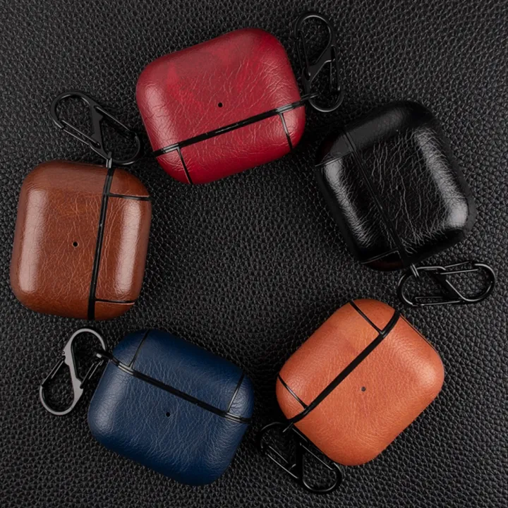 Airpods_3rd%20generation%20leather%20Case%20with%20hanging%20Clip%20%7C%20Protective%20leather%20case/cover%20for%20airpods%203%20-%20Image%203