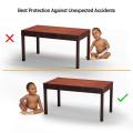 Corner Guards Toddler Safety Corner Protector Transparent Shelf Edge Bumper for Sharp Table Edge, Bed, Chair & Furniture (Pack of 4). 