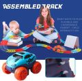 Kido Kraze Changeable Track with LED Light-Up Race Car Flexible Assembled Track Toy Set Gift for Kids Boys Girls. 
