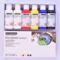 Art Rangers For Decoration Acrylic Marble Effect Gloss Finish 6 Bottles x 100ml. 