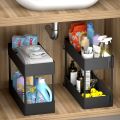 4 Tier Storage Cart Kitchen Bathroom Trolley Floor Kitchen Bathroom Trolley Multi-Layer Storage Rack Organizer with Wheels. 