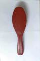 Hard Plastic Hair Brush Wooden Style In Steel Pin Without tips Paddle Brush. 