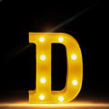 LED Alphabet Lighting Battery Operated All Led Letter ( A to Z ) Including & Led Letter Piece AA (Normal) 2 Cells Used. Light Up Marquee for Night Lights Wedding Birthday Party For Room and Decoration Using Without Electricity. 