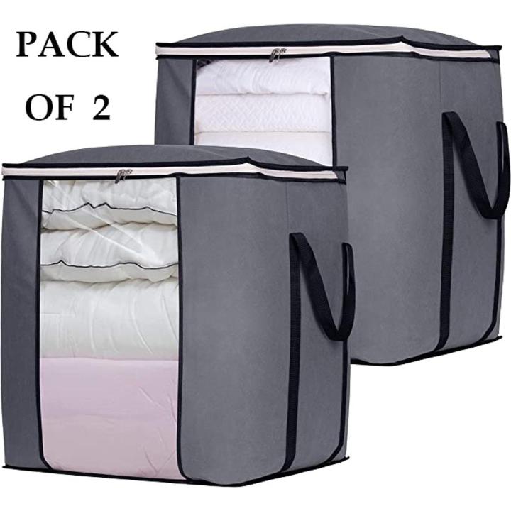 Pack of Improved Quality LARGE Storage Bags Organizers