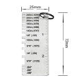 2 Pack Steel Welding Gauge Welding Gauge Inspection Tool Wire Sizes Thickness Gauge. 