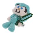 NYT Minecraft Diamond Steve Plush Stuffed Toy Best Gift For Child And Collectors. 