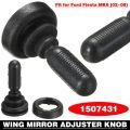 Manual Mirror Adjustment Knob Manual Door Wing Mirror Adjuster Knob For Ford For Fiesta MK6 2001-06 1507431 For Both LH RH.. 