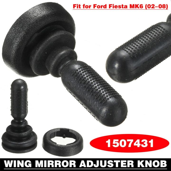 Manual Mirror Adjustment Knob Manual Door Wing Mirror Adjuster Knob For Ford For Fiesta MK6 2001-06 1507431 For Both LH RH.