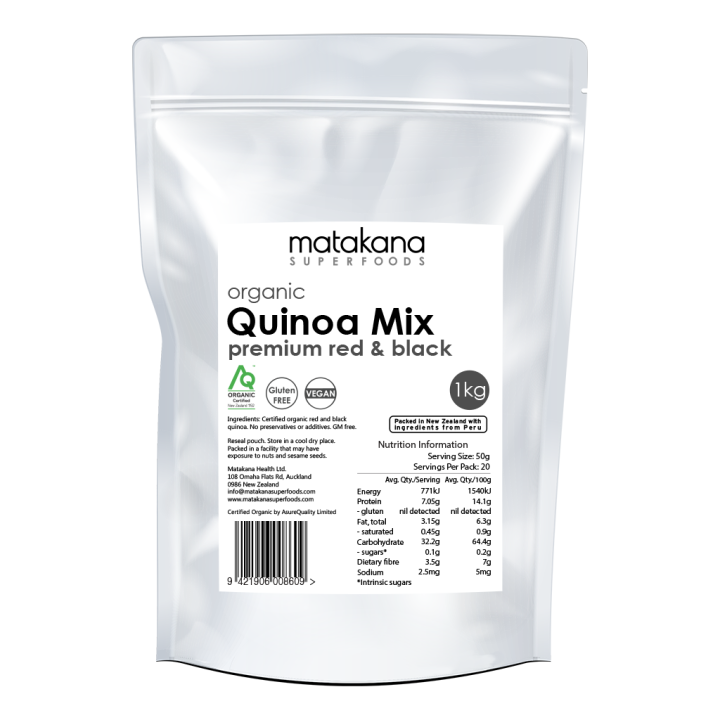 Organic Quinoa Mix Premium Red & Black 227G