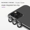 iPhone_11 pro max / 11 pro / 12 pro Black ring camera lens glass Aluminium Alloy lens ring. 