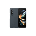 Samsung Galaxy Z Fold 4 Leather Cover Black. 