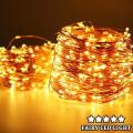 ClassyFairy LED Light String - 20 Feet - Golden. 