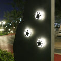 Solar energy bear paw ground Buried lights Outdoor courtyard small yard outdoor waterproof garden layout villa decoration lawn l. 