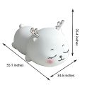 Lovely Fawn Night Light, Toddler Baby Nursery Animal Girl Wet Soft Timer Child Night Light, Color-Changing Battery Silicon Slip Night LightLovely Fawn Night Light, Toddler Baby Nursery Animal Girl Wet Soft Timer Child Night Light, Color-Changing Battery S. 