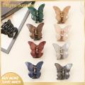 Enigma- Decorative Hair Accessory Stylish Butterfly Hair Clip for Women Strong Grip Hair Claw for Parties Dates Anti-slip Hair Decoration Solid Color Design Perfect for Commuting. 