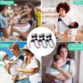 Baby Accessories Baby Carrier Belt Adjustable Baby Sling Belt With Thick Shoulder Straps Baby Belt For Mother Baby Outdoor Care Accessories. 