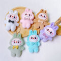 Labubu The Monsters Plush Stuffed Doll Keychain Cartoon Backpack Pendant Keyring SUPER BABY. 