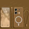 for infinix Zero 30 4G X6731B Zero30 5G X6731 Wireless Charger Magnetic Ring Sticker Silicone Colorful Phone Case Cover. 