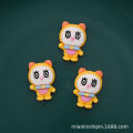 Cartoon Doraemon full body jingle head butt bell resin mobile phone case accessories shoe buckle patch diy headwear. 